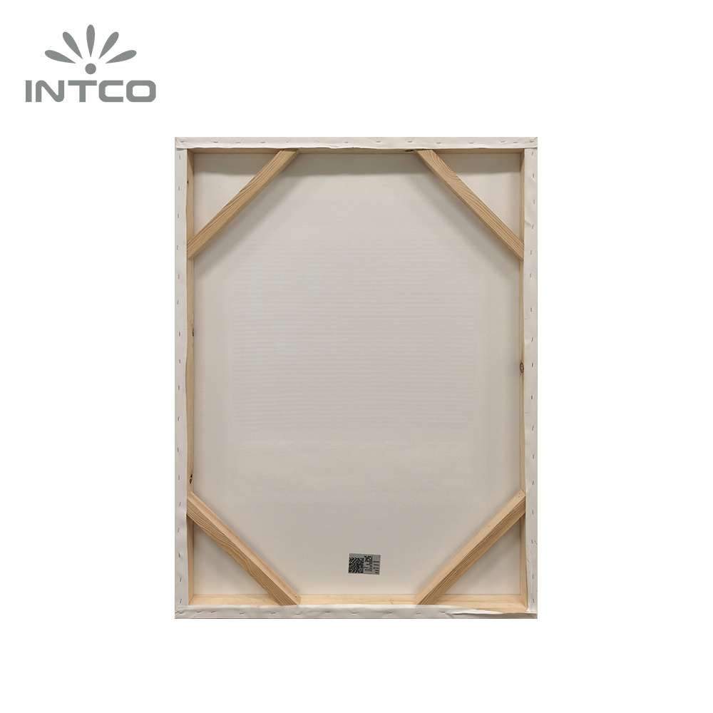 the backing of Intco canvas wall art